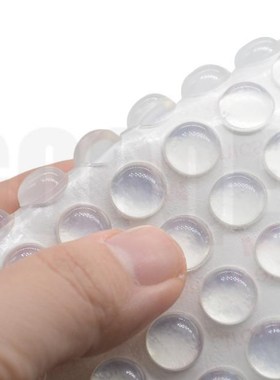 10PCS 11mm x 5mm Door Stops Self adhesive Silicone Pads Cabi