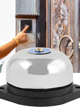 2 in Stainless Steel Electric Bell Inner Strike Type No Spar