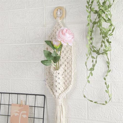 Macrame Plants Hanger Planters For Plant Dried Flower Holder