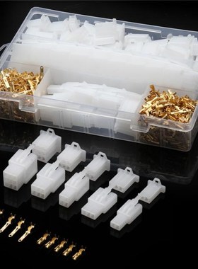 50Sets(580pcs)  Electrical Cable Wire Connectors 2.54mm Hous