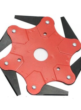 1Pc Trimmer Blade Manganese Steel Brushcutter Blade 6 Teeth