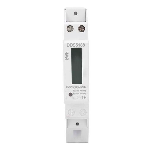 Smart Watt-Hour Meter Miniature Single-Phase Electricity Met