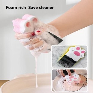 Sponge Cat Brush 3Pcs Decontamination Wiping Claw Kitchen