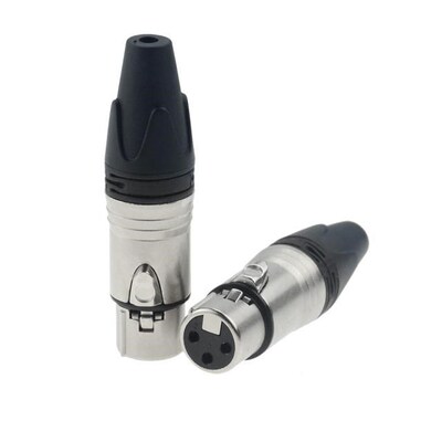 1pc NC3FXX  NEUTRIK Female 3 Pin XLR Connector plug Cable Co