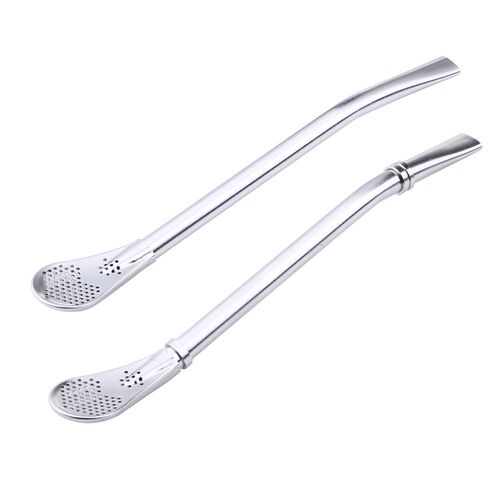Creative Stainless Steel Drinking Straw Filter Handmade Mate