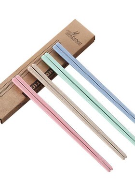 4 Pair/SET Chinese Chopsticks Eco-Friendly Plastic Chopstick