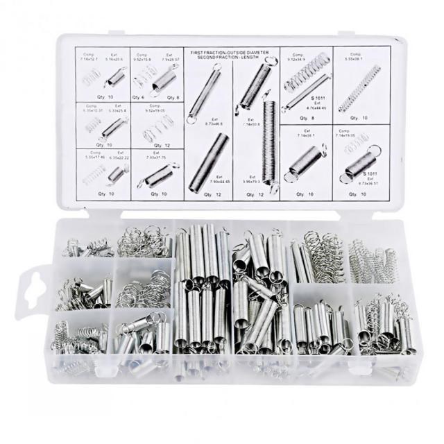 Hot sale 200pcs Extension Spring Tension Pressure Compressio