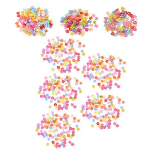 Flower Buttons Enhance Feelings Mix Buttons for Doll Clothin