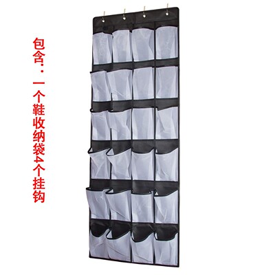Over The Door Shoe Organizer, Clear Hanging Shoe Rack, Fabri