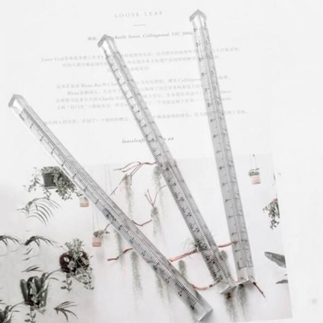 15Cm Transparante Rechte Liniaal Studenten Briefpapier Eenvo