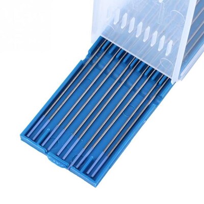 10pcs/Box Welding Electrodes Rods 1.0/1.6/2.4mm Lanthanum Tu