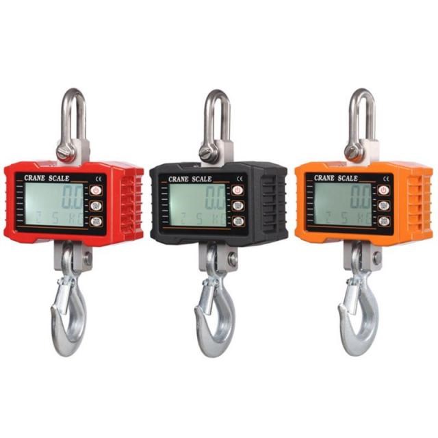 1000KG/2000LBS Digital Hanging Scale Industrial Heavy Duty C