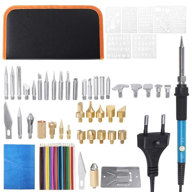 71PCS 60W Electric Soldering Iron Temperature Adjustable 220
