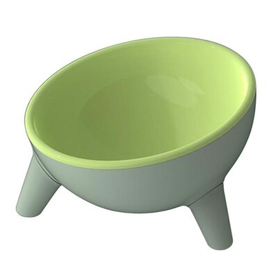 Slanted Dog Bowl Cat Water Bowl Anti Flip Dog Feeder Dispens