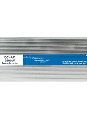 2500w Pure Sine Wave Inverter DC 12V/24V/48V To AC 110V/220V