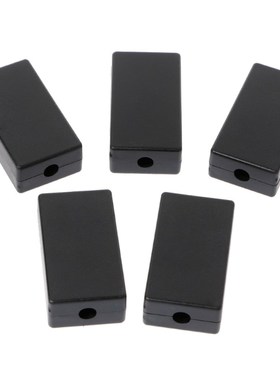 5Pcs Black Plastic Electronic Project Box Enclosure Instrume