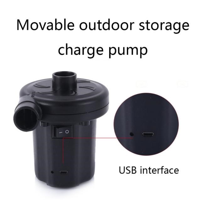 Portable Ultra-quiet Rechargeable USB Electric Air Pump Quic