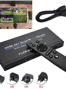 Switcher Seamless Multiviewer Switch IR Screen Splitter Conv