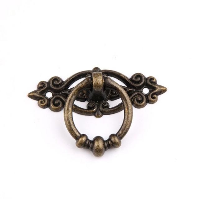 Vintage Drawer Cabinet Door Handle Furniture Knobs Antique P