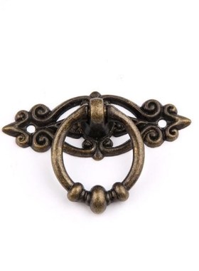 Vintage Drawer Cabinet Door Handle Furniture Knobs Antique P