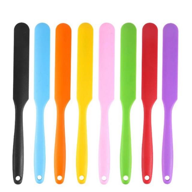 Long Handle Silicone Spatula Heat Resistant Flexible Non-Sti