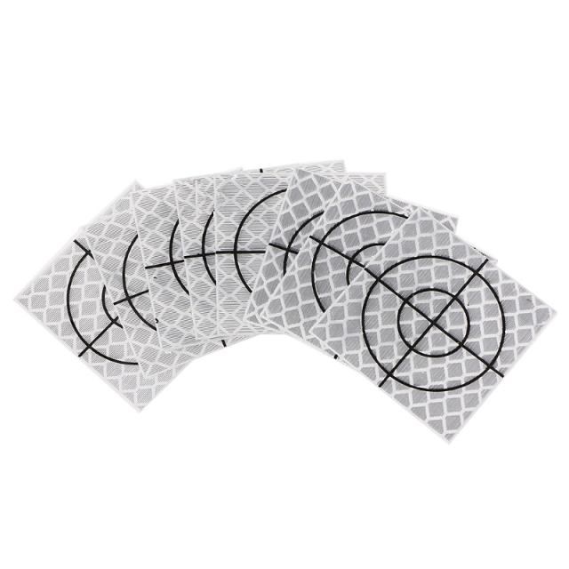 100Pcs/set Reflector Sheet Reflective Tape Target Total Stat