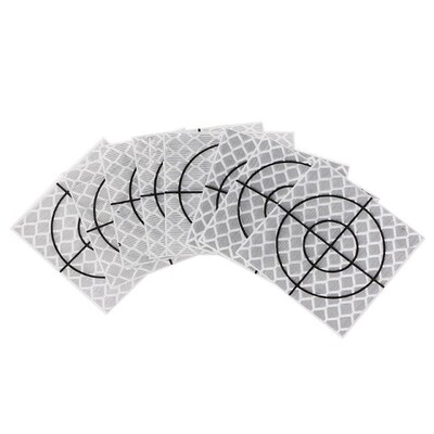 100Pcs/set Reflector Sheet Reflective Tape Target Total Stat