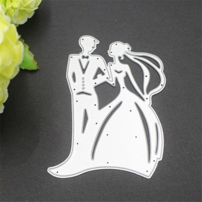 Romantic Wedding Metal Cutting Dies Stencil Die Cut Scrapboo