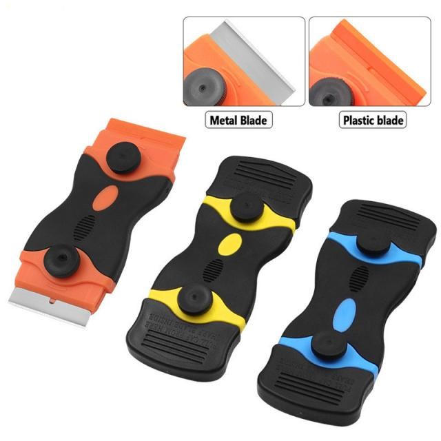 NEW Car& Window Tint Ceramic Glass Oven Razor Scraper Plast-封面