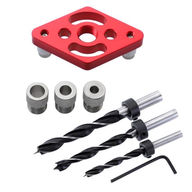 Positioner Locator Aluminium Alloy Pin Fixture Wood Hole Dri