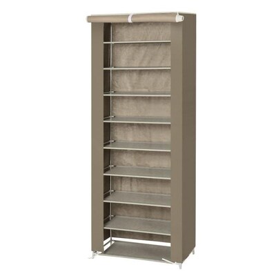 10 Layers Non-woven Fabric Storage Shoe Rack Hallway Cabinet