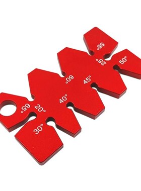 7XEA Aluminum Alloy Angle Gauge Aluminum Alloy 20-65 Degree