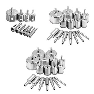 Hollow Core Drill Bit Set for Ceramic, Glass, Porcelain Tile