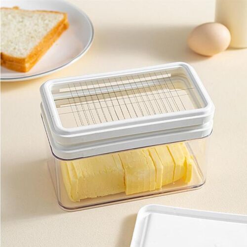 Butter Slices Storage Box Plates Tableware Butter Cutter Fri