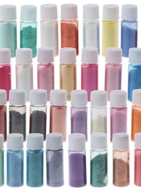 30 Colors Mica Powder Epoxy Resin Dye Pearl Pigment Natural