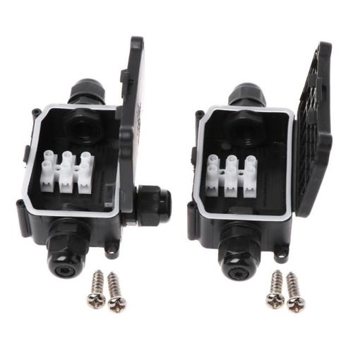 1PC 2 Way/3 Way IP66 Outdoor Waterproof Cable Connector Junc