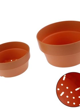 Plastic Flower Plants Pots Nursery Garden Planter Home Offic