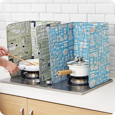 1PC Kitchen Gadgets Oil Splatter Screens Aluminium Foil Plat