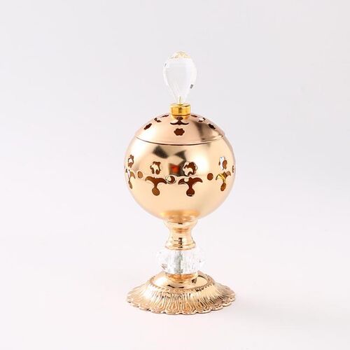 European Retro Candlestick Metal Antique Candle Holder Cryst