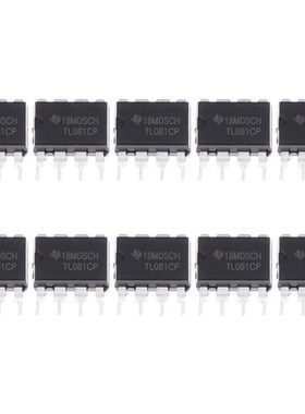 10 pcs TL081CP in-line DIP-8 buffer amplifier JFET Tool Part
