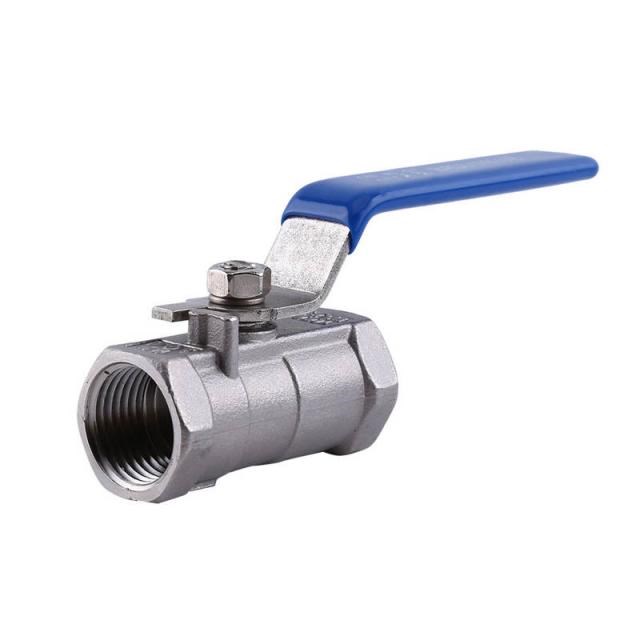 1/2'' inch Threaded 1pc Ball Valve Female Stainless Steel SS