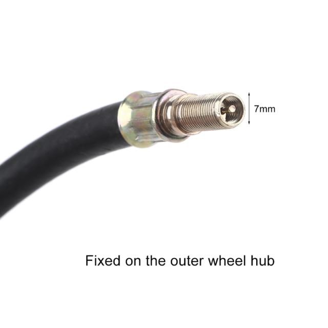 8.27in Car Extension Tire Val-ve Adaptor Double Tire Inner T