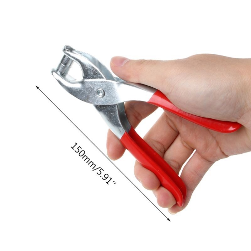 Grommet Eyelet Setter Pliers With 100 Eyelets Set For DIY Sh