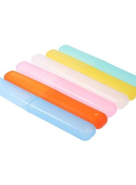 Toothbrush Box Tube Portable Travel Hiking Camping Toothbrus