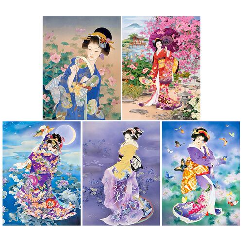 DIY Cross Stitch Ancient Beauties Character Series Set 11CT