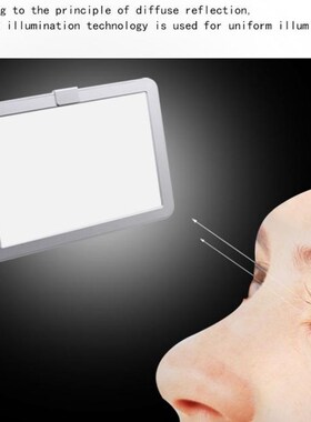 10000 Lux Phototherapy lamp LED photo face bionic solar phot