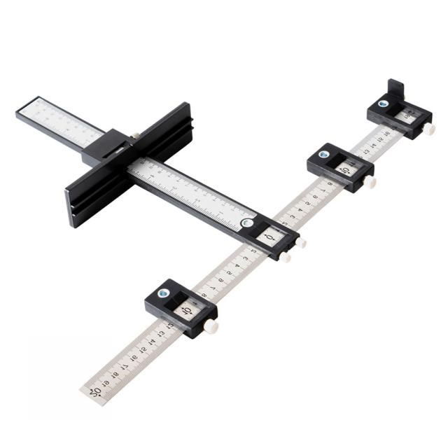 Punch Jig Tool Hardware Locator Detachable Hole Woodworking