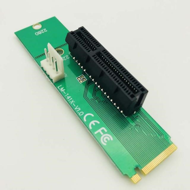 Adapter Male To Female PCIE Multiplier New NGFF M2 M.2 to PC