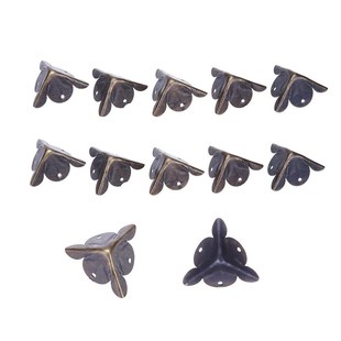 12pcs Furniture Decorative Corner Antique Jewelry Gift Wood