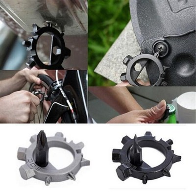 EDC Stainless Steel Multi Tools Bicycle Bike Repair Screwdri
